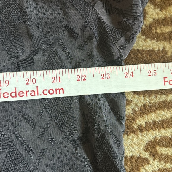 CP SHADES Diamond Embroidered Blouse Womens M button down Assymetric Lagenlook - Picture 13 of 13